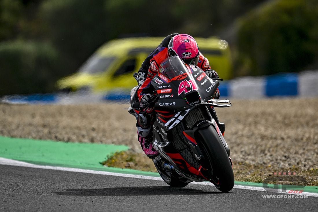 MotoGP Jerez Doppietta Aprilia in FP2 con Espargarò e Vinales