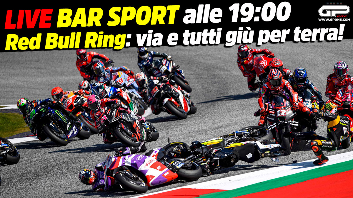 Motogp Live Bar Sport Alle Red Bull Ring Via E Tutti Gi Per