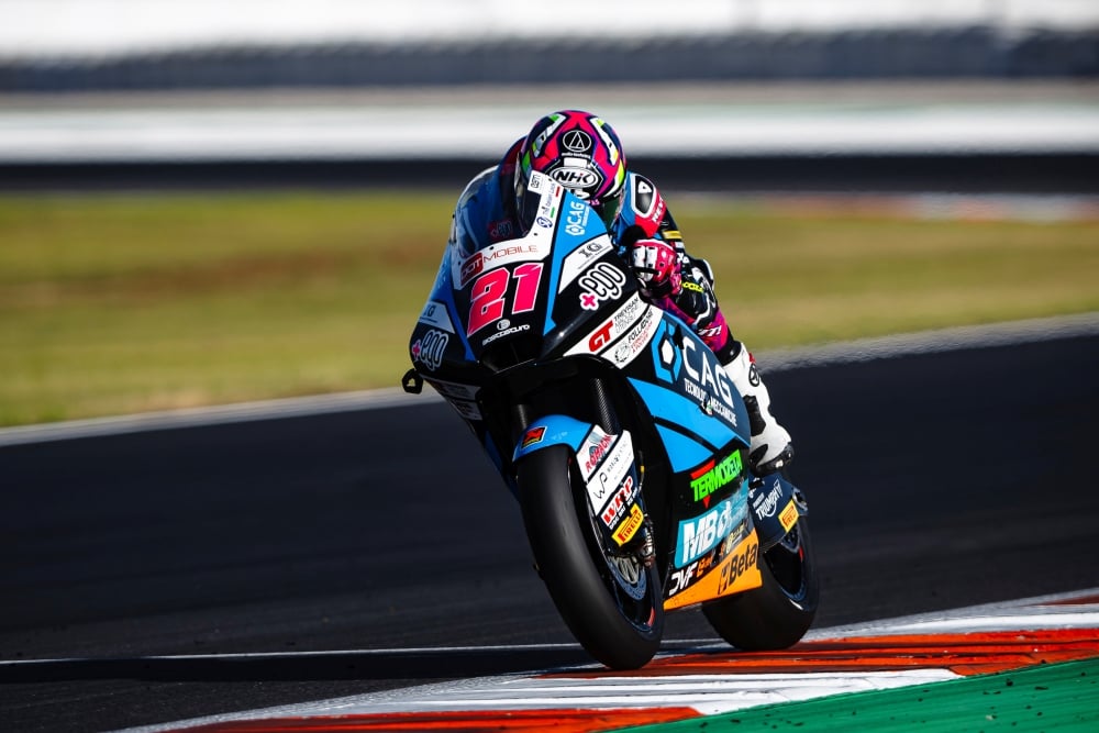 News Test Valencia Moto E Moto Pi Veloci Che Mai Con Le Gomme