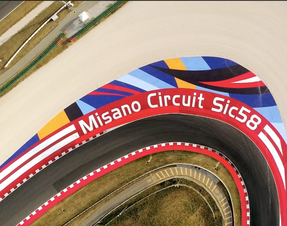 MotoGP, Ecco come Misano è diventata un'opera di popart