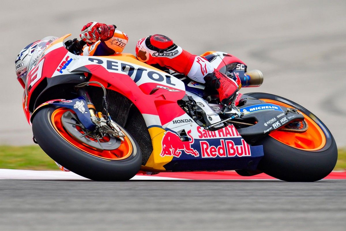 MotoGP QP Pole And A Crash For Marquez In Austin GPonecom