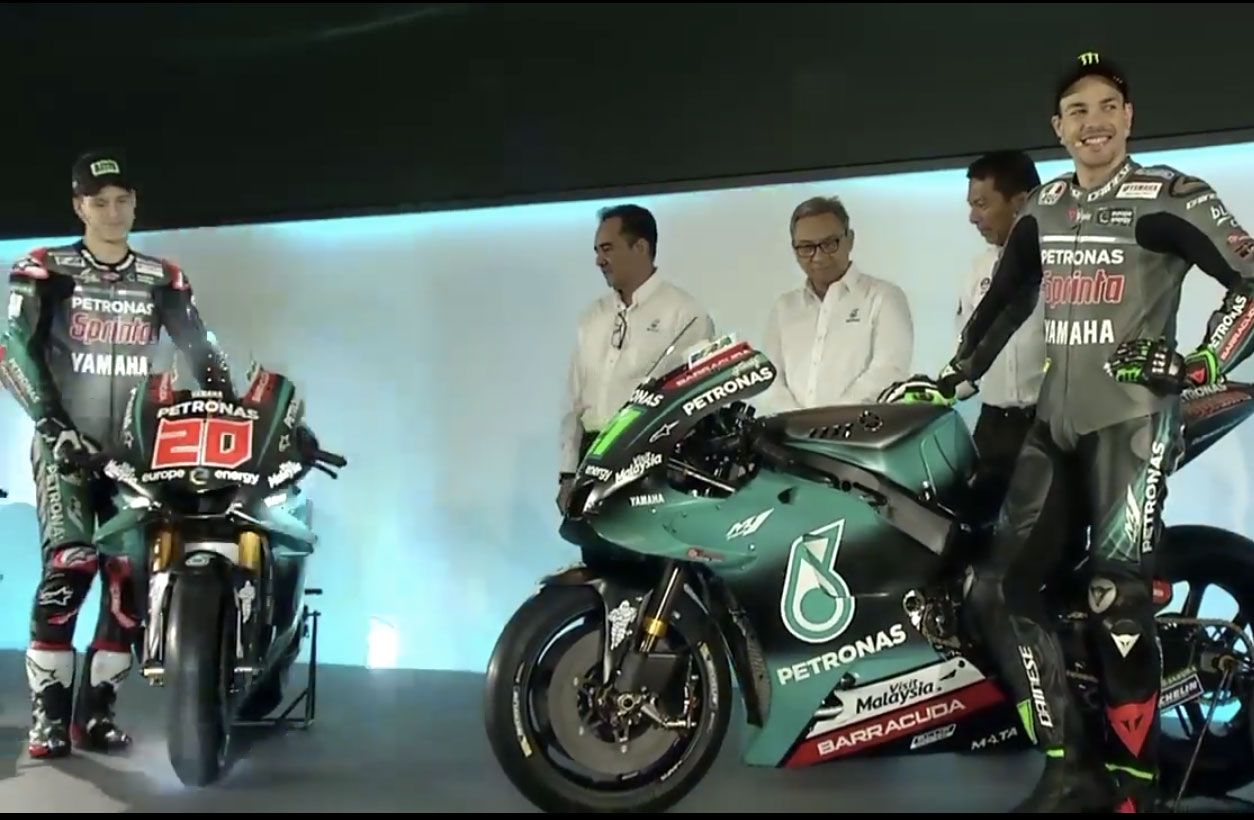 MotoGP, Introducing the Petronas team's Yamaha: 