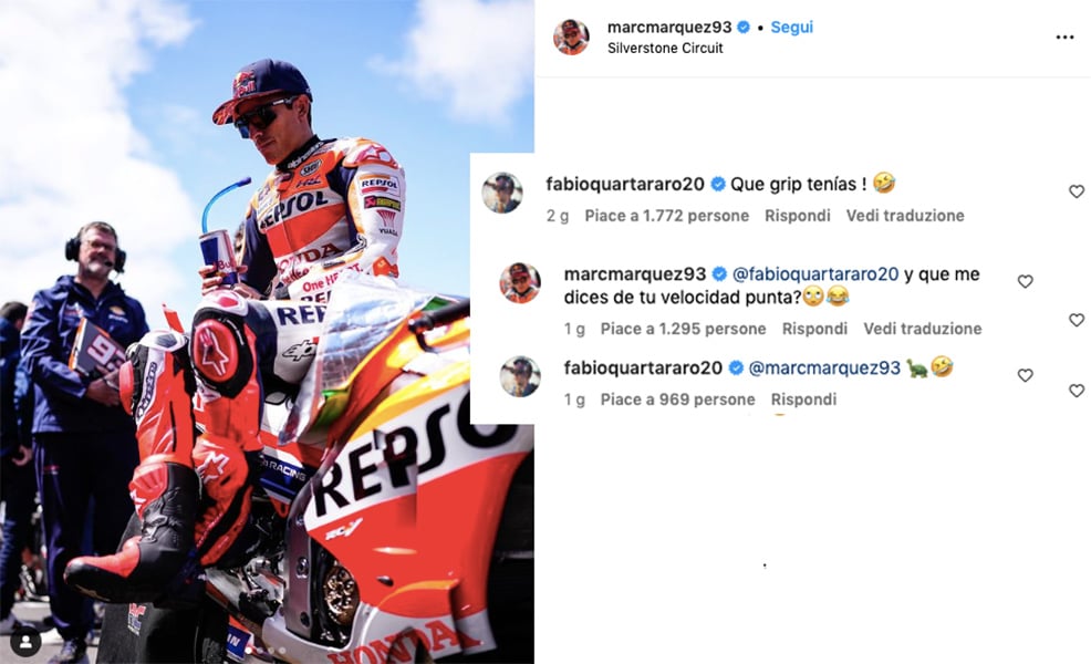 MotoGP, Quartararo taquine Honda, Marquez répond sur Yamaha !