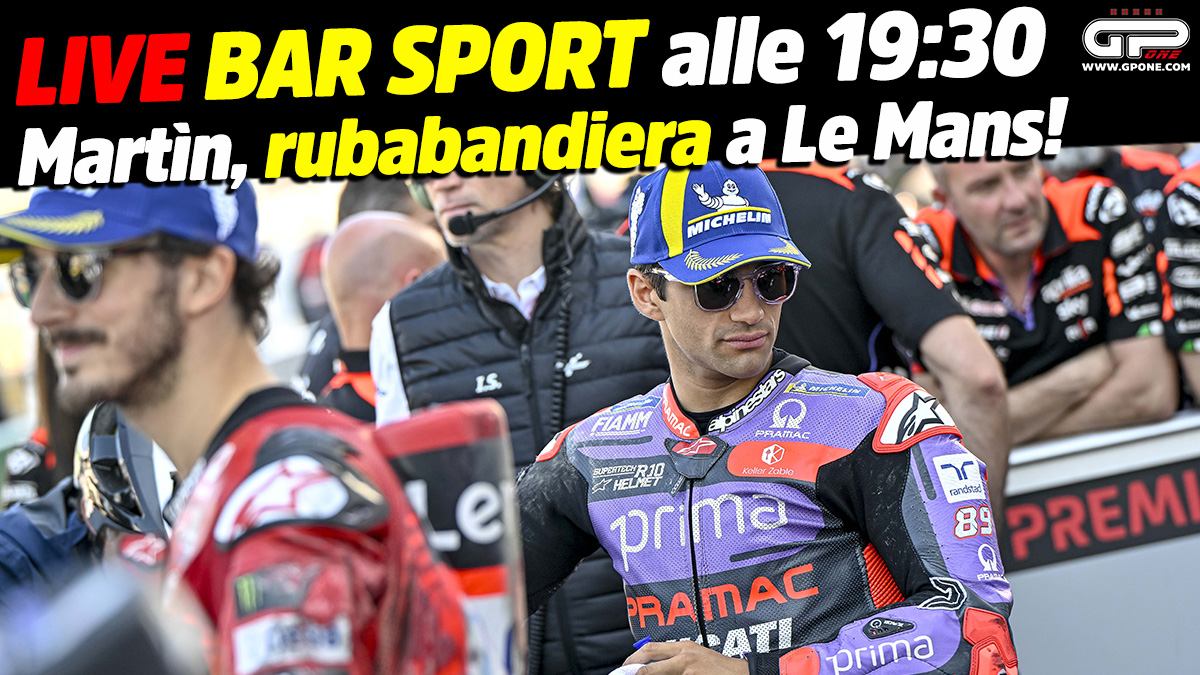 MotoGP, LIVE Bar Sport at 7:30 p.m. - Martìn steals the flag at Le Mans ...