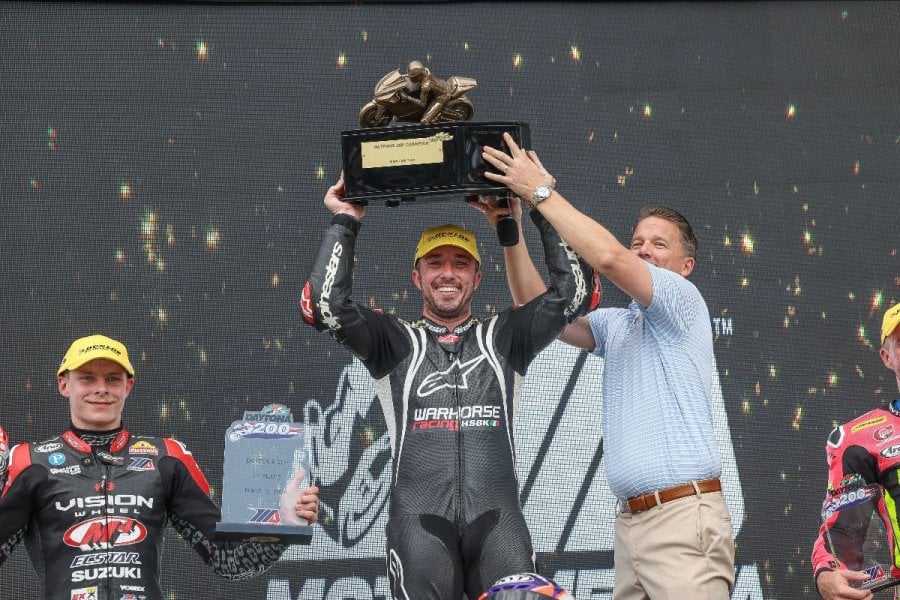 MotoAmerica, Josh Herrin And Ducati Captures His Third Daytona 200 ...