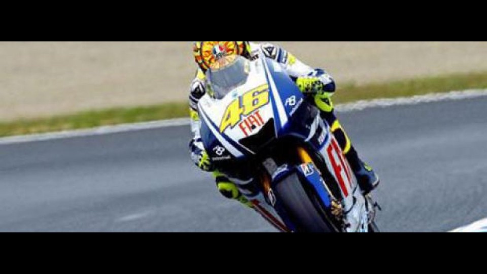 Moto - News: MotoGP 2009, Motegi, FP1: Rossi c'è