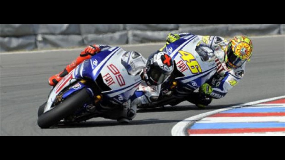 Moto - News: MotoGP 2009, Brno: Yamaha gioie e dolori