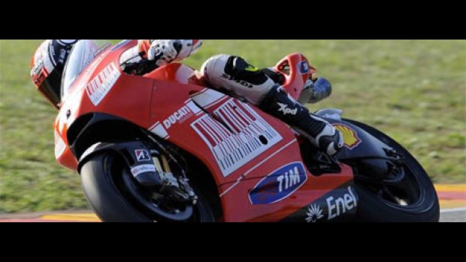 Moto - News: Mattia Pasini sulla Ducati GP9 al Mugello