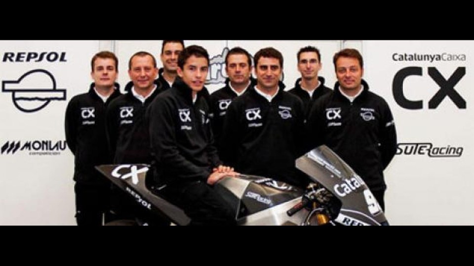 Moto - News: Moto2 2011: Marc Marquez in sella ad una Suter