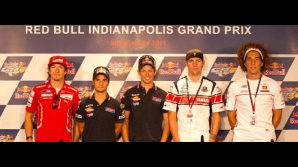 Moto - News: MotoGP 2011, Indianapolis: la conferenza stampa