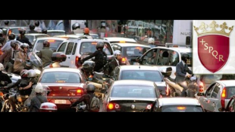 Moto - News: Roma: blocco del traffico 29 novembre