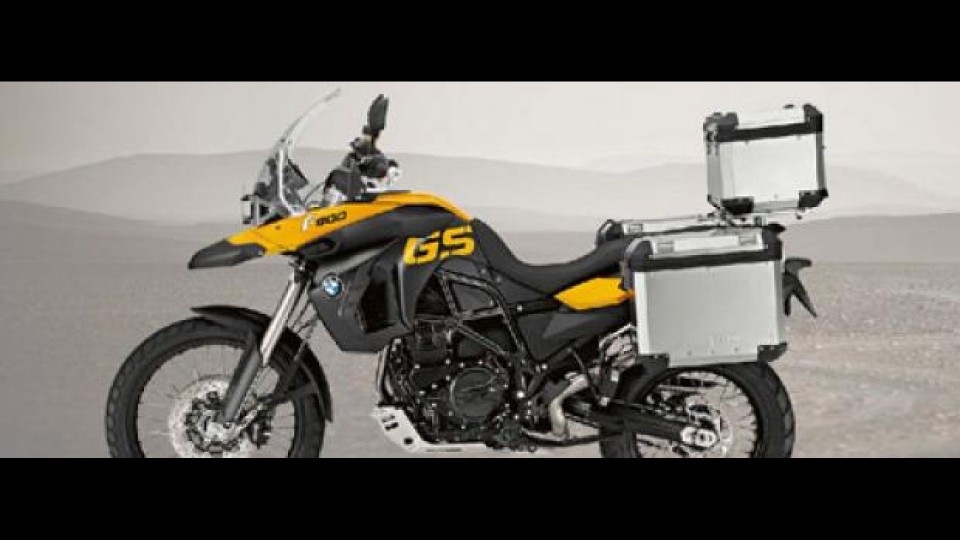 Moto - News: BMW F800 GS - Attenzione alle valigie in alluminio