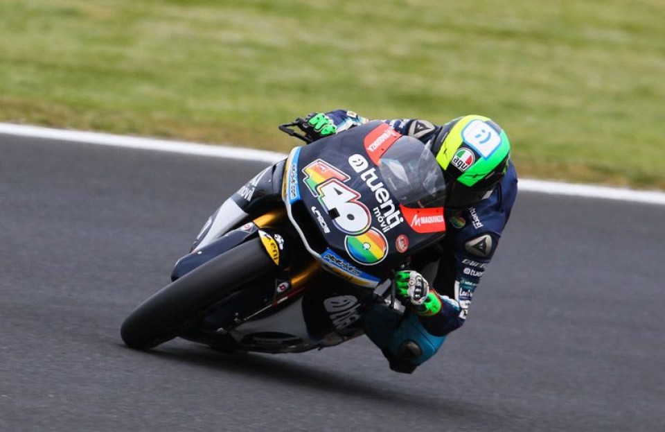 Moto - News: Moto2, QP: Espargaró, pole con caduta