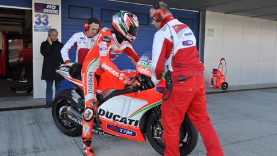 Moto - News: Test Ducati MotoGP 2013 a Jerez: Hayden e Iannone ok