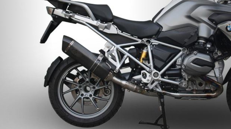 Moto - News: Scarico Exan X-Black per BMW R 1200 GS