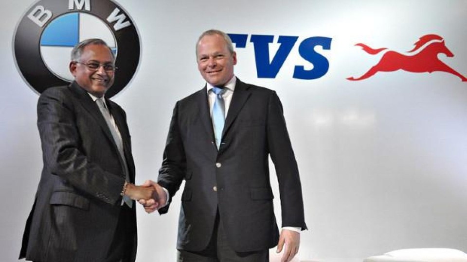 Moto - News: BMW e TVS: nel 2015 la prima moto di piccola cilindrata