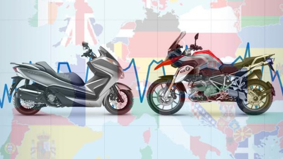 Moto - News: Mercato moto in Europa: bene tutte le nazioni, tranne la Francia