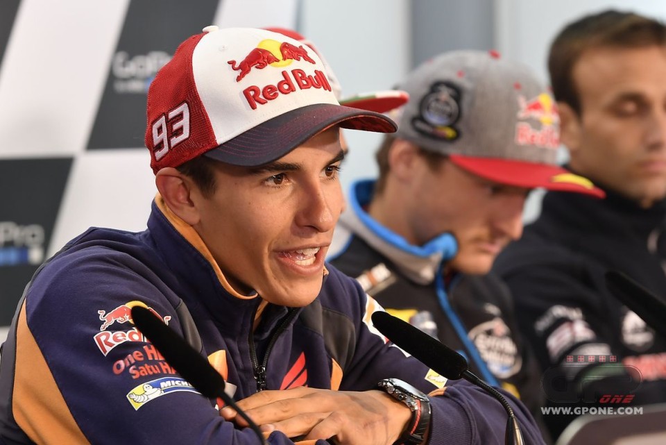 Marc Marquez: "Rossi? È distante, ma sempre temibile" 