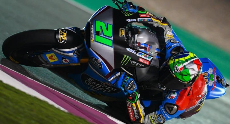 Moto2: Morbidelli la mette giù dura: domina il GP del Qatar