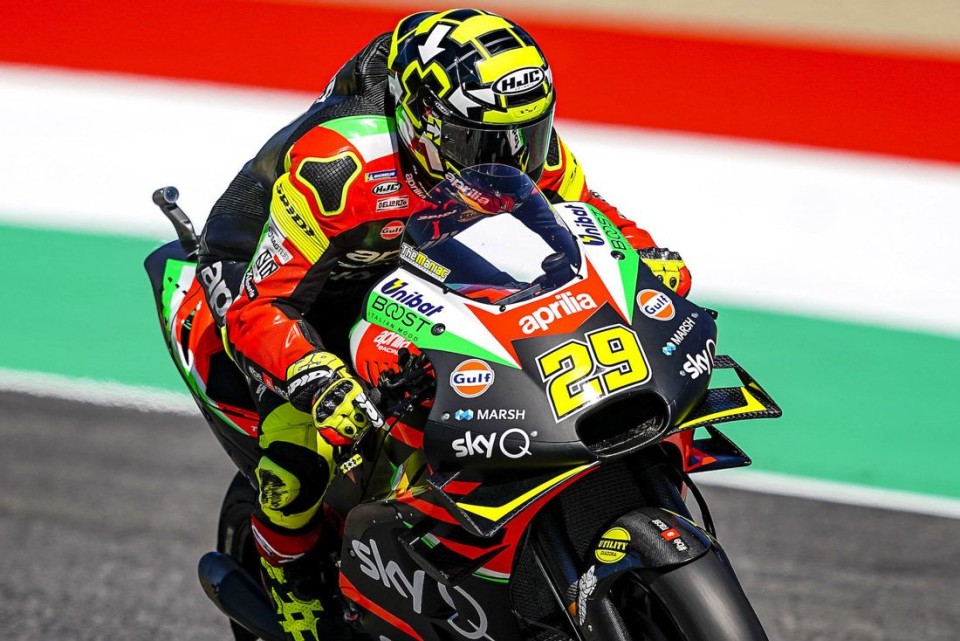 MotoGP: Aprilia responds to Ducati: a new fairing at Mugello