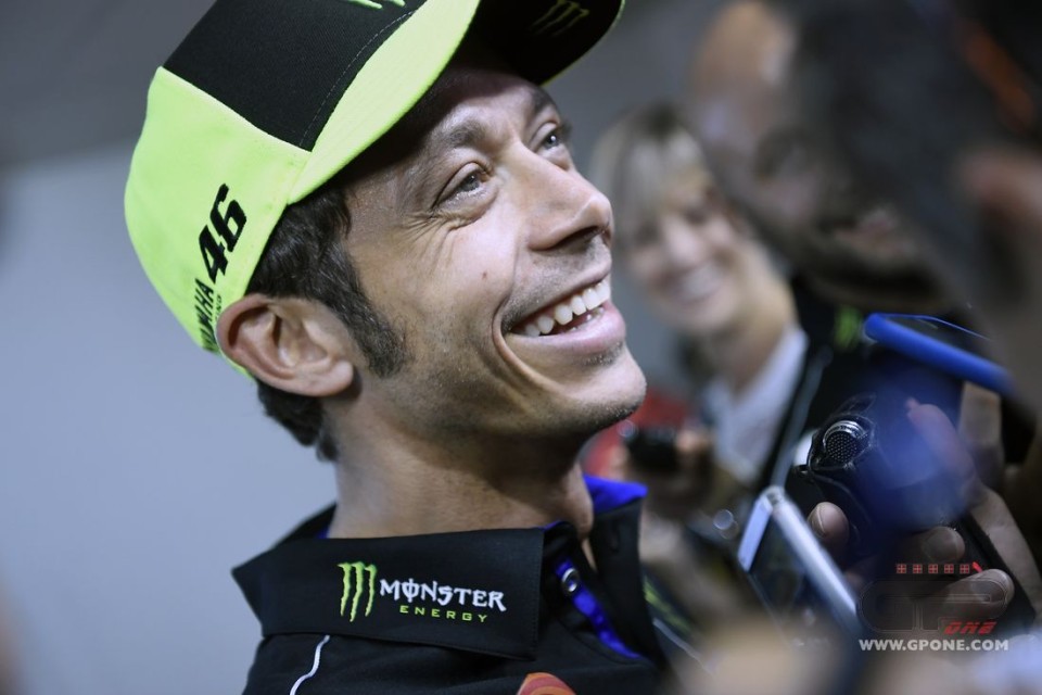 MotoGP: Rossi: "Il mio ritiro? Più la spari grossa e meglio è"