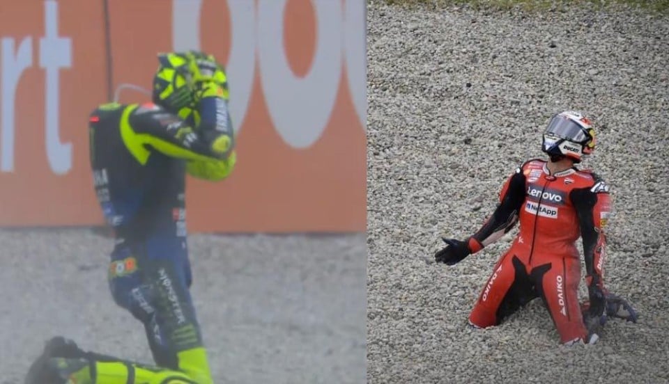 Rossi and Dovizioso: he who is satisfied doesn’t enjoy…but risks