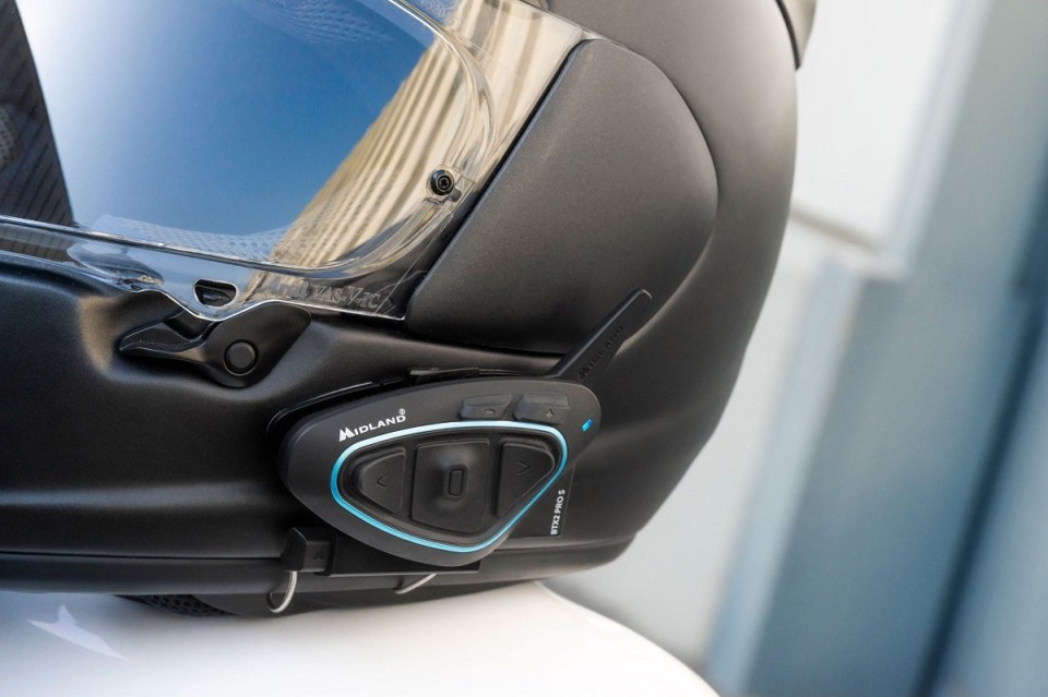 Moto - News: Midland BTX2 PRO S LR: l'interfono tech a lungo raggio