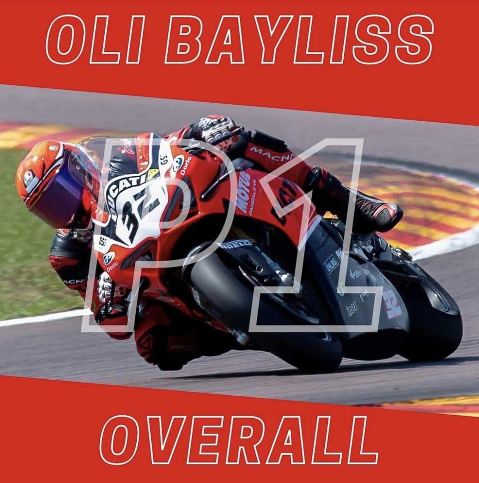 SBK: Oli Bayliss vince la prima gara Superbike a Hidden Valley Raceway