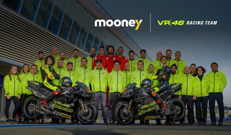 MotoGP: Mooney al fianco della VR46 e di Valentino Rossi nel suo futuro in auto