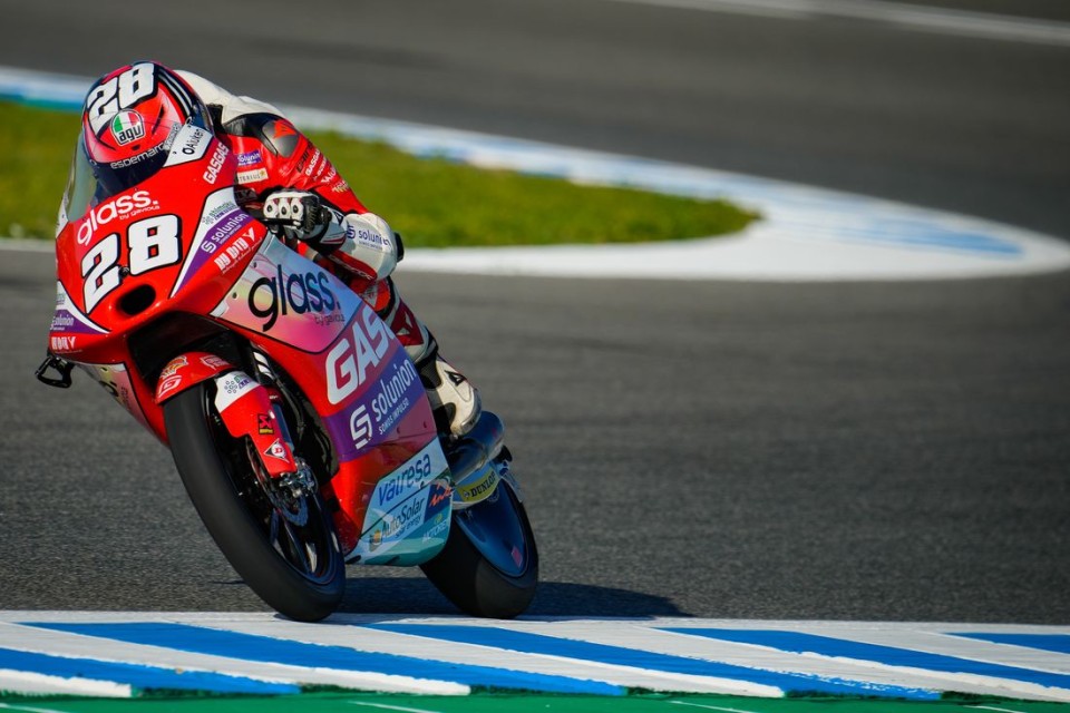 Moto3: Guevara al comando nelle FP2 di Jerez, 10° Migno e 13° Foggia