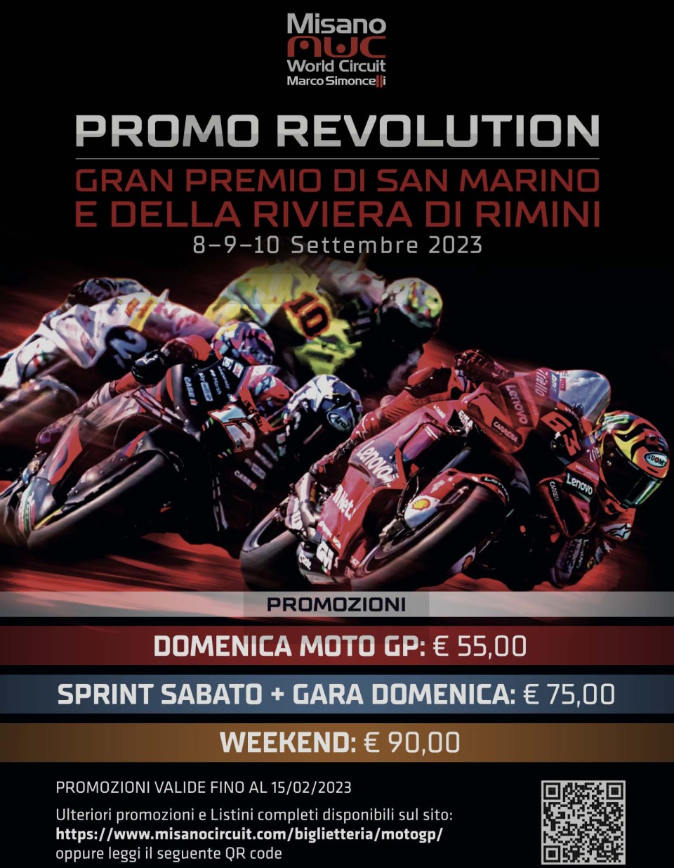 EICMA: Grande Prevendita: un biglietto, due mondiali a Misano per MotoGP e Superbike