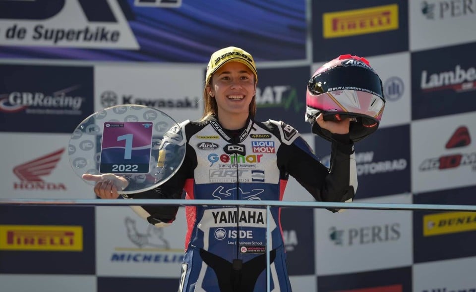 SBK: Colpo 511: ecco Beatriz Neila, la tricampionessa della WEC