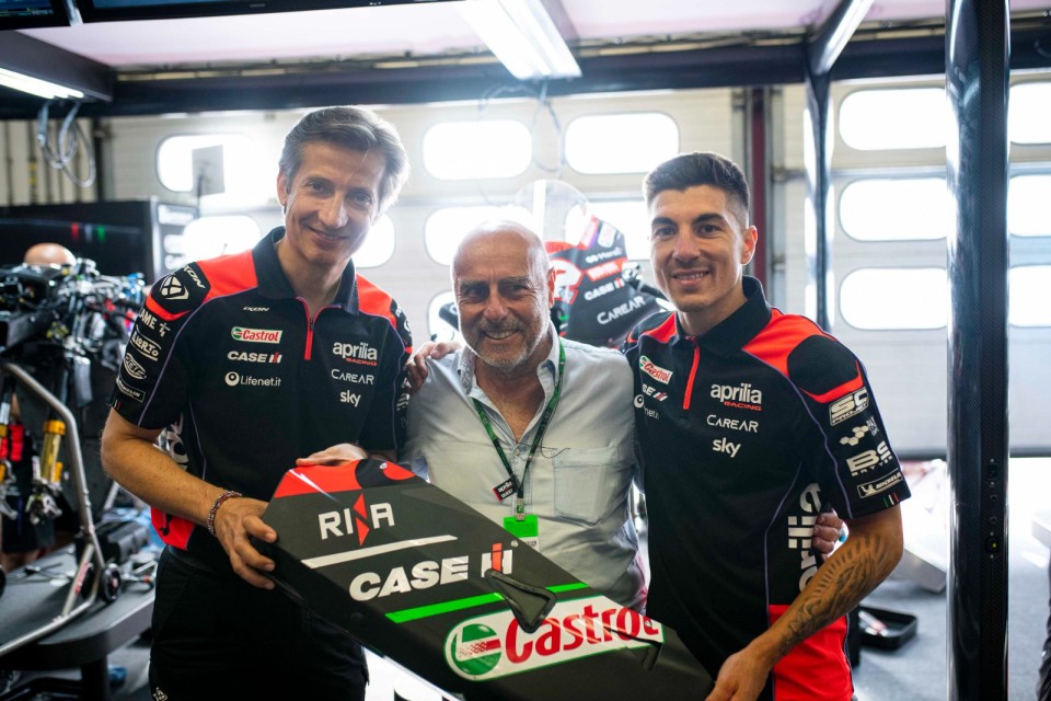 MotoGP: Aprilia manda la RS-GP 'nello spazio': nuova collaborazione con RINA