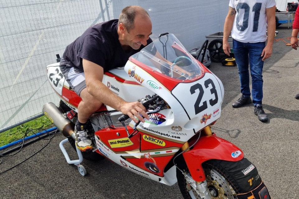 SBK: Manx GP: Bonetti e la Bimota saranno al via della gara della Classic Superbike