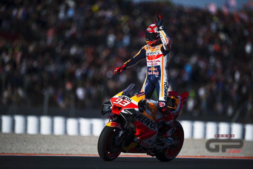 MotoGP: Marquez: “L’ultimo podio con Honda? Impossibile non versare qualche lacrima”