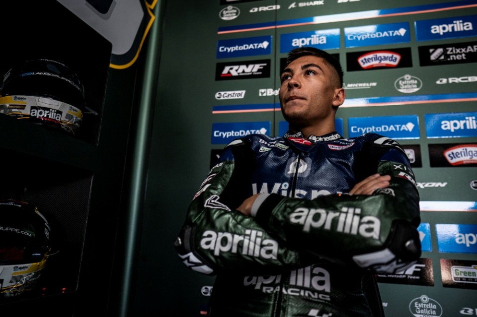 MotoGP: Fernandez sull'Aprilia 2023: 