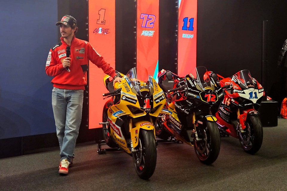 MotoGP: Bagnaia: “Vincere un titolo anche in SBK? Mi piacerebbe, ma c'è tempo”