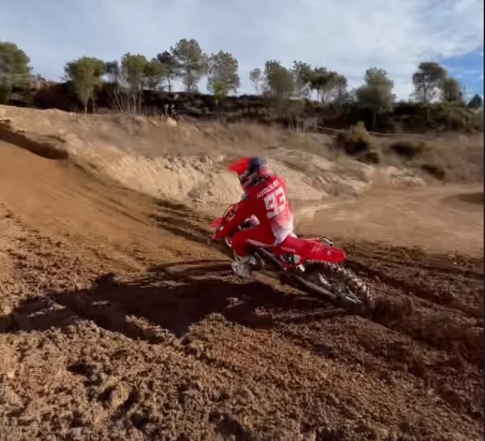 MotoGP: Marc Marquez goes on 2024 World Championship attack with Honda motocross bike