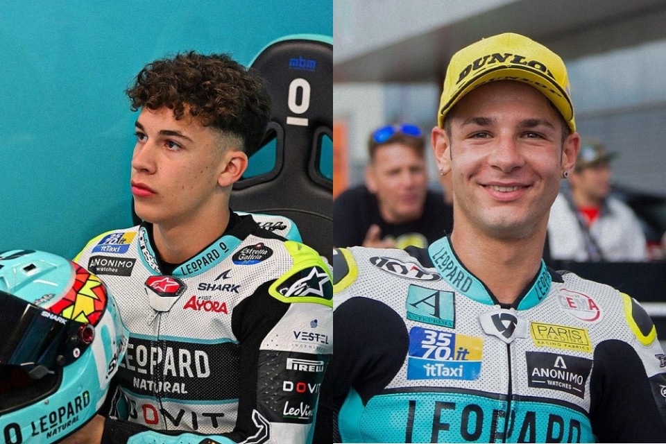 Moto3: Piqueras infortunato: Leopard schiera Dalla Porta nei test a Jerez