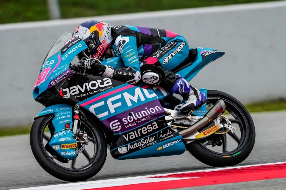 Moto3: Alonso comanda le FP2 a Barcellona davanti a Rueda e Holgado, 6° Farioli