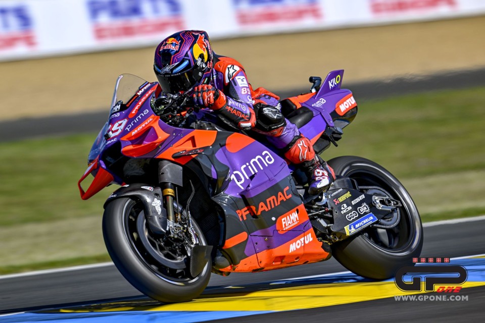 MotoGP: Le Mans: Martin domina la gara Sprint con Marquez 2° in rimonta, out Bagnaia