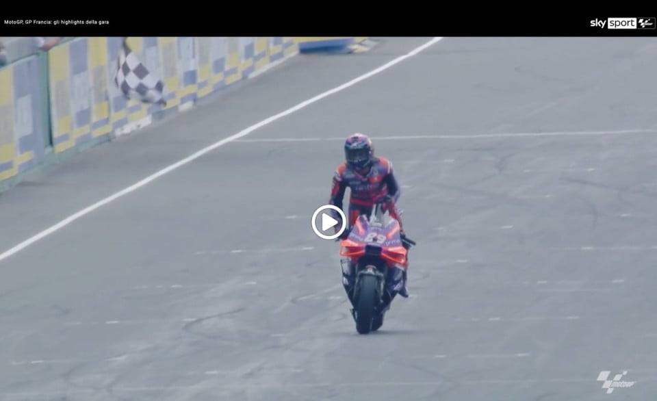 MotoGP: VIDEO - Gli highlights della bellissima vittoria di Martìn a Le Mans