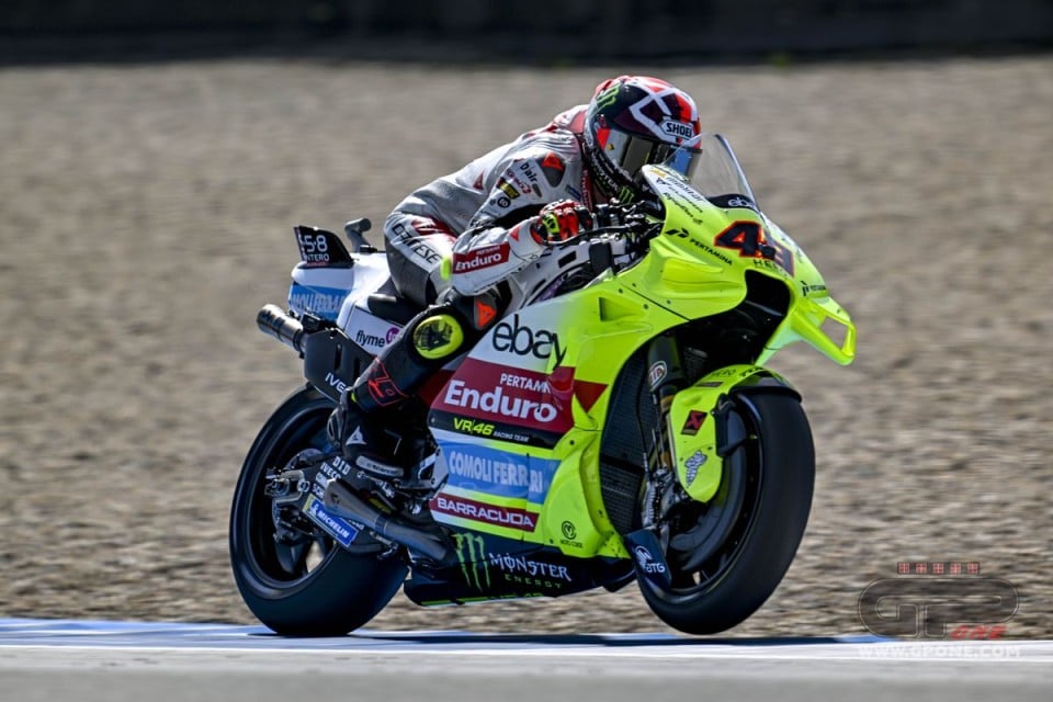 MotoGP: Di Giannantonio il migliore nel warm up di Assen, Marquez 2°, Vinales 3°