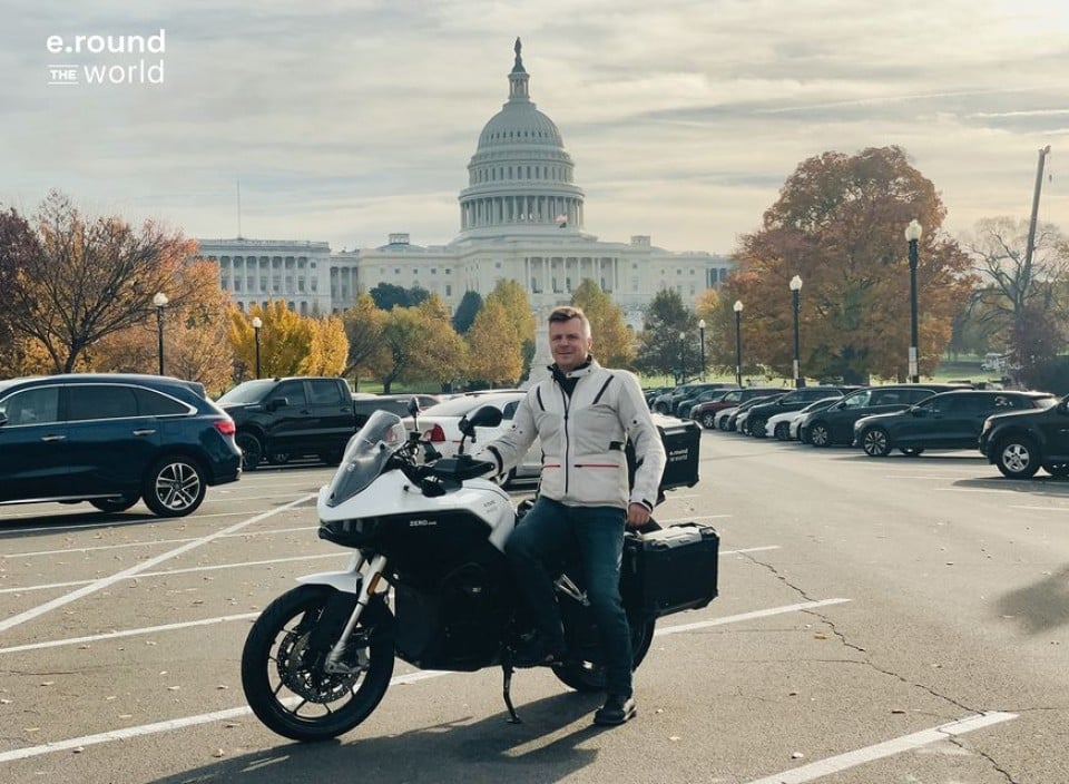 Moto - News: E.round the World: il giro del Mondo su una moto elettrica