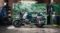 Moto - News: Le special su base Guzzi di Lord of the Bikes al Motoplex Milano City Lounge