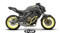 Moto - News: Una nuova voce alla “vecchia” Yamaha MT-07 con gli scarichi Exan 