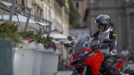 Moto - News: Caberg Levo X Carbon: il modulare si fa pregiato