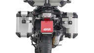 Moto - News: Givi Trekker Outback Evo: il tris di valigie in alluminio per i globe trotter