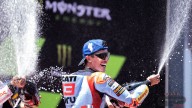 MotoGP: Il podio di Barcellona: Bagnaia, Martìn e Marquez: lotta sul filo