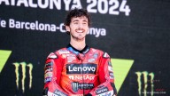 MotoGP: Il podio di Barcellona: Bagnaia, Martìn e Marquez: lotta sul filo